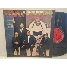 DAVE BRUBECK The Dave Brubeck Quartet feating Jimmy Rushing CL 1553 12” LP