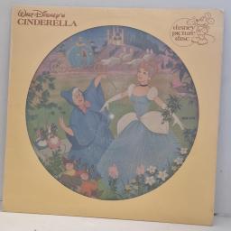 DISNEY Cinderella Soundtrack 3107 12” LP LIMITED EDITION PICTURE DISC.