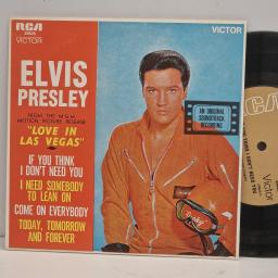 ELVIS PRESLEY Love in Las Vegas Soundtrack RCA 20626 7" Single