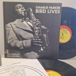 CHARLIE PARKER Bird Lives JU-6-7333 12” 2x LP