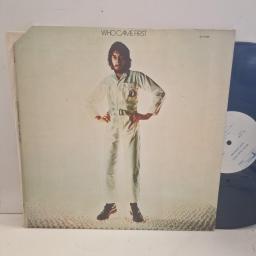 PETE TOWNSHEND Who Came First DL 7-9189 12” LP