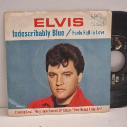 ELVIS PRESLEY Fools Fall in Love Indescribably Blue 47-9056 7" Single