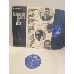 RIVERSIDE GIANTS OF JAZZ A Two Record Set JET 1A-B 12” 2x LP