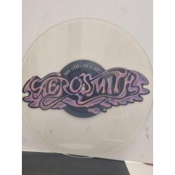 AEROSMITH Dude (Looks Like a Lady) GEF 72P 12” LP UNCUT PICTURE SINGLE