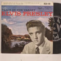 ELVIS PRESLEY Peace in the Valley RCX 101 7” EP