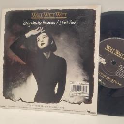 WET WET WET Stay With Me Heartache I Feel Fine JEWEL 13 7" Single