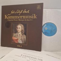 BACH Kammermusik Chamber Music VOL3 6.35 350-01-1 12” 2x LP Box Set
