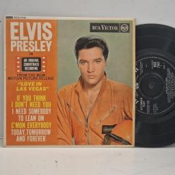 ELVIS PRESLEY Love in Las Vegas Soundtrack RCX 7141 7” EP