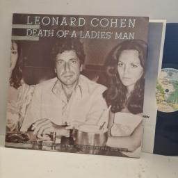 LEONARD COHEN Death of a Ladies’ Man BS 3125 12” LP
