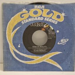ELVIS PRESLEY Edge of Reality If I Can Dream 447-0668 7" Single