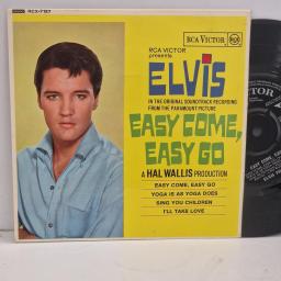 ELVIS PRESLEY Easy Come, Easy Go Soundtrack RCX 7187 7” EP