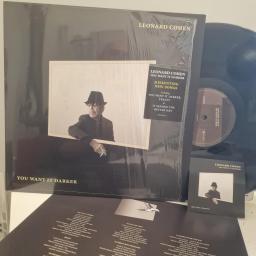 LEONARD COHEN You Want it Darker 88985365071 12” LP