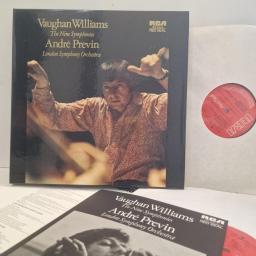 VAUGHAN WILLIAMS The Nine Symphonies Andre Previn SER 5649 7x 12” LP Box Set