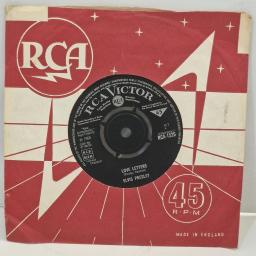 ELVIS PRESLEY Love Letters Come What May RCA 1526 7" Single