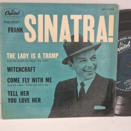 FRANK SINATRA The Lady is a Tramp EAP1 1013 7” EP