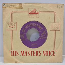 ELVIS PRESLEY Paralyzed When My Blue Moon Turns to Gold Again POP 378 7" Single