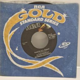 ELVIS PRESLEY That’s All Right Blue Moon of Kentucky 447-0601 7" Single