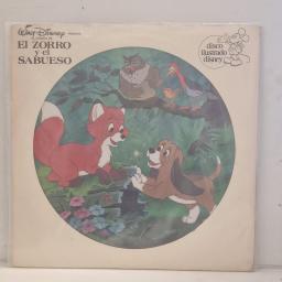 DISNEY El Zorro y el Sabueso Soundtrack 3106M 12” LP LIMITED EDITION PICTURE DISC.
