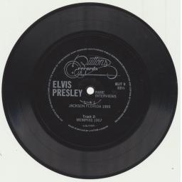 ELVIS PRESLEY Rare Interviews BUT 9 7" Single FLEXIDISC