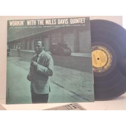 MILES DAVIS Workin with the Miles Davis Quintet OJC-296 12” LP