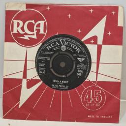 ELVIS PRESLEY Such a Night Never Ending RCA 1411 7" Single