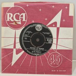 ELVIS PRESLEY Where Do You Come From Return to Sender RCA 1320 7" Single