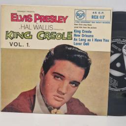 ELVIS PRESLEY King Creole Soundtrack Vol 1 RCX 117 7” EP