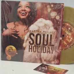 MARISHA WALLACE Soul Holiday 5 070000 107004 7" Single gold vinyl