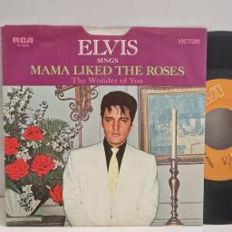 ELVIS PRESLEY Mama Liked the Roses The Wonder of You 47-9835 7" Single