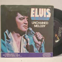 ELVIS PRESLEY Unchained Melody Softly, As I Leave You PB 11212 7" Single