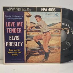 ELVIS PRESLEY Love Me Tender EPA-4006 7" Single