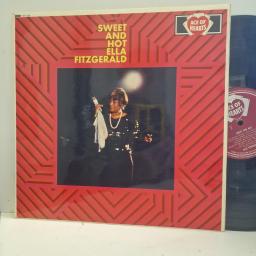 ELLA FITZGERALD Sweet and Hot AH 153 12” LP