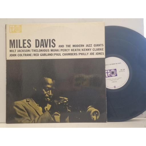 MILES DAVIS and the Modern Jazz Giants PR 7150 12” LP