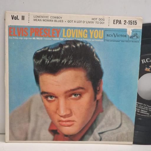 ELVIS PRESLEY Loving You EPA 2-1515 7" Single
