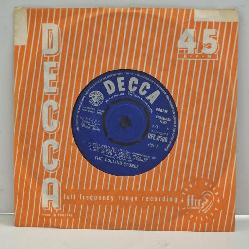 THE ROLLING STONES Five by five If You Need Me Confessin’ the Blues DFE 8590 7” EP