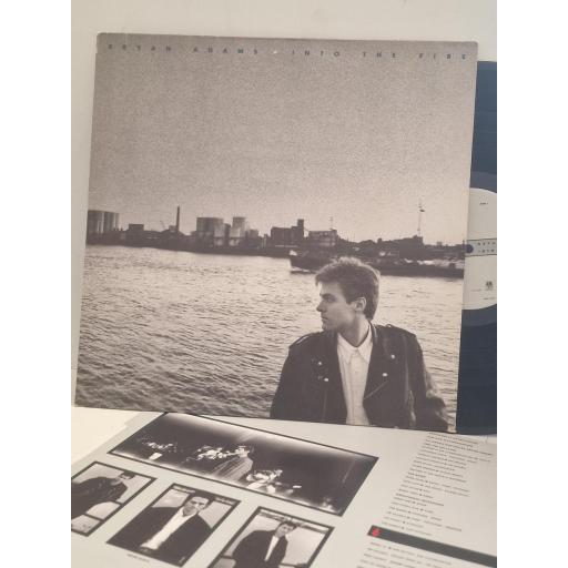 BRYAN ADAMS Into The Fire AMA 3907 12” LP