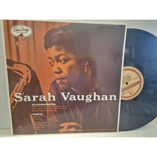 SARAH VAUGHAN Sarah Vaughan 6336 709 12” LP