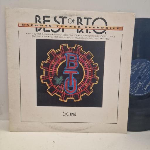 BACHMAN TURNER OVERDRIVE Best of BTO So Far 9100 026 12” LP
