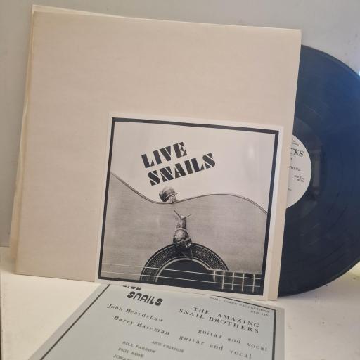 THE AMAZING SNAIL BROTHERS Live Snails STP 135 12” LP