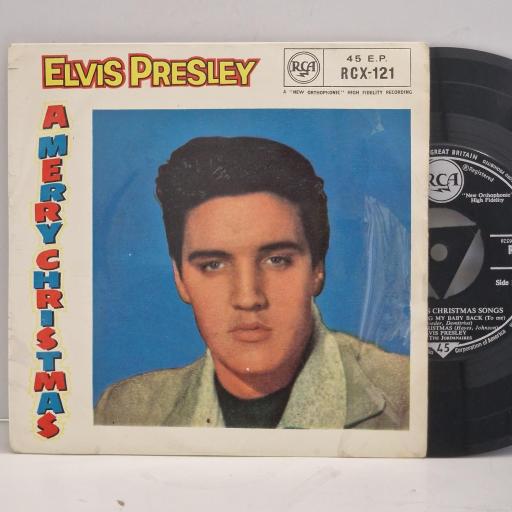 ELVIS PRESLEY A Merry Christmas RCX 121 7” EP