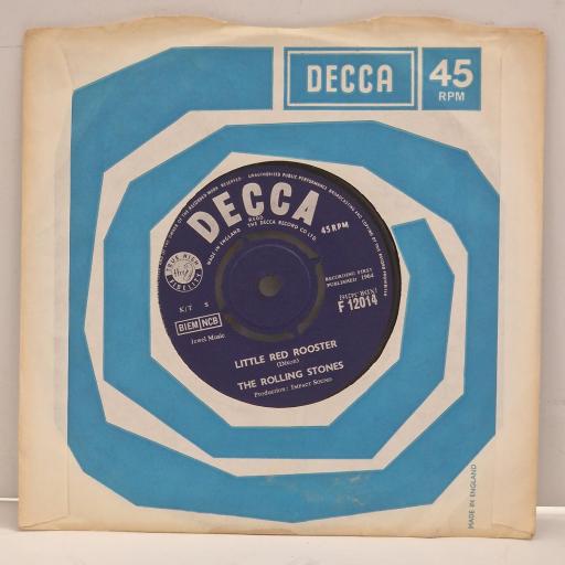 THE ROLLING STONES Off the Hook Little Red Rooster F 12014 7" Single