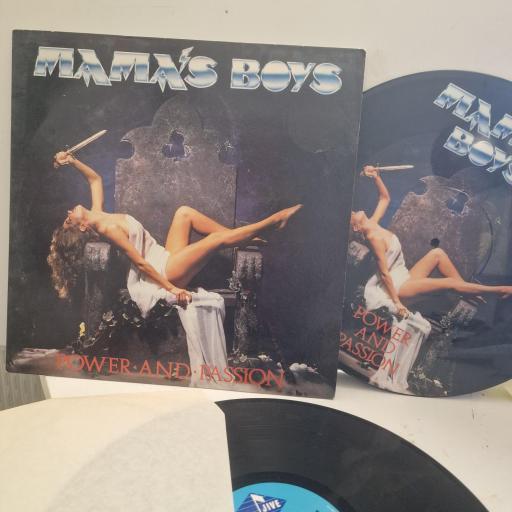 MAMA’S BOYS Power and Passion HIP 24 12” LP ltd edition bonus picture disc