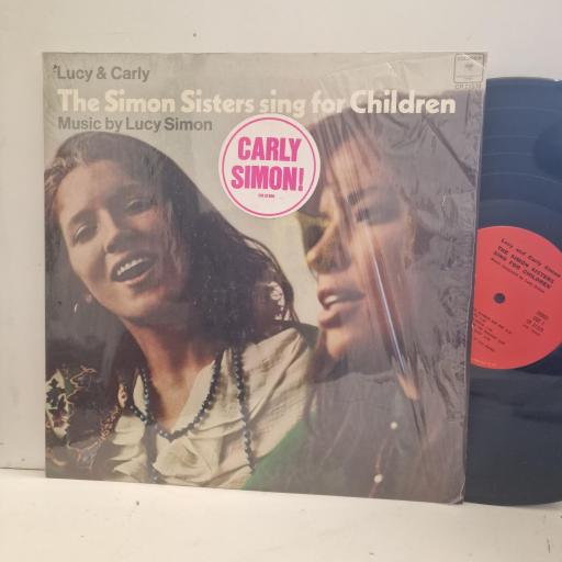 LUCY & CARLY The Simon Sisters Sing for Children CR 21539 12” LP
