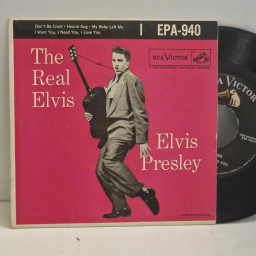 ELVIS PRESLEY The Real Elvis EPA-940 7" Single