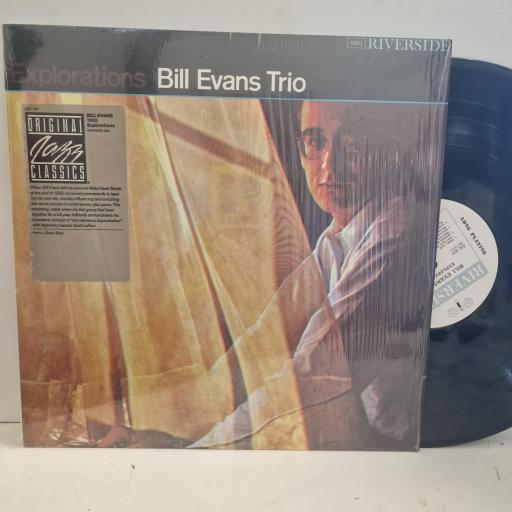 BILL EVANS TRIO Explorations OJC-037 12” LP
