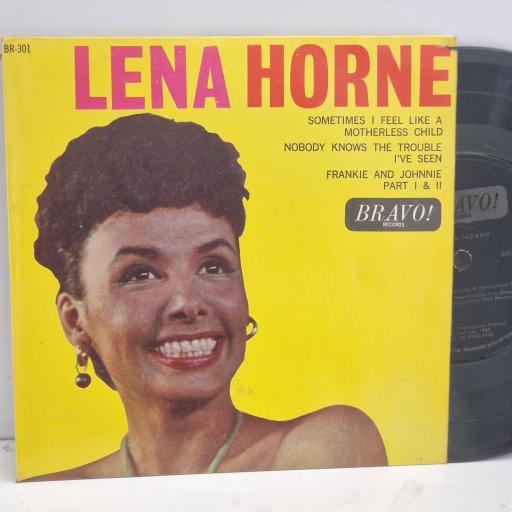 LENA HORNE Sometimes I Feel Like a Motherless Child BR301 7” EP