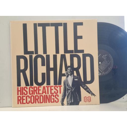 LITTLE RICHARD His Greatest Recordings CHA 109 12” LP
