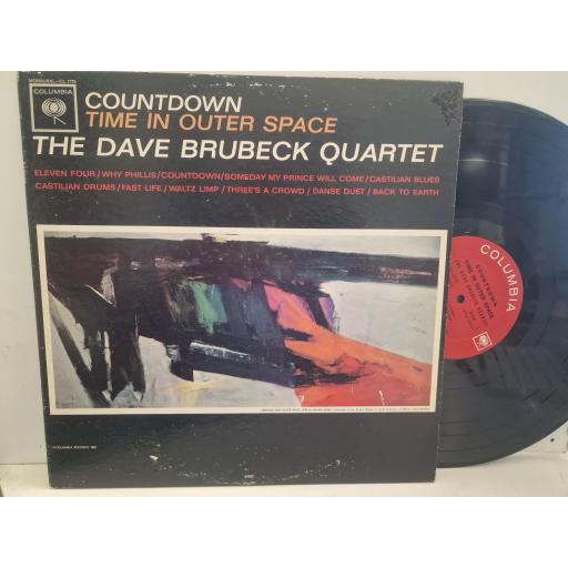THE DAVE BRUBECK QUARTET Countdown Time in Outer Space CL 1775 12” LP