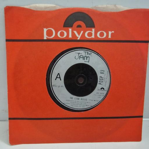 THE JAM The Eton Rifles See Saw POSP 83 7" Single