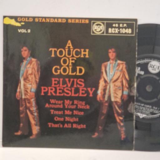 ELVIS PRESLEY A Touch of Gold Vol 2 RCX 1048 7” EP